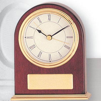 Piano Finish Rosewood Clock