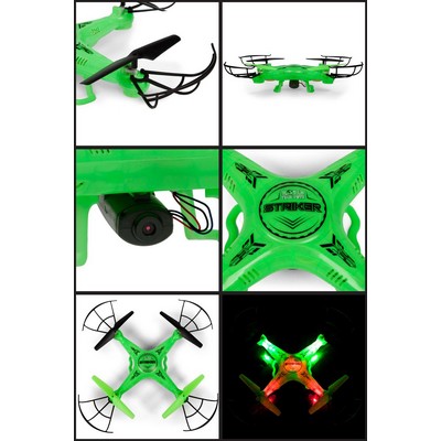 2.4 Ghz. 4.5 Channel Striker Glow In The Dark Spy Drone