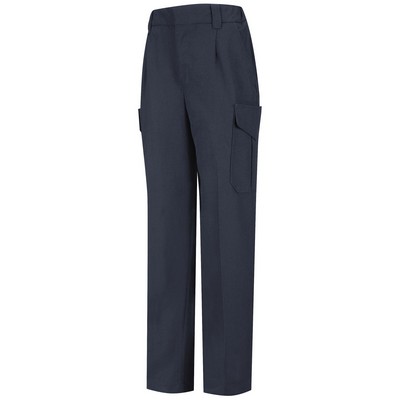 Women's 6 Pocket 100% Cotton Cargo Trouser - Dark Navy