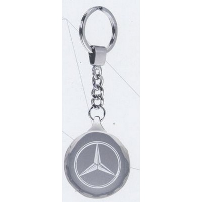 Optical Crystal Sunflower Keychain