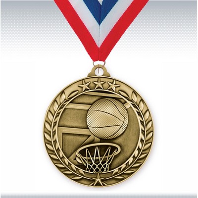 3D Sports & Academic Medal / Basketball