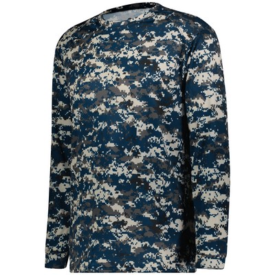 Badger Youth Digital Long Sleeve Tee