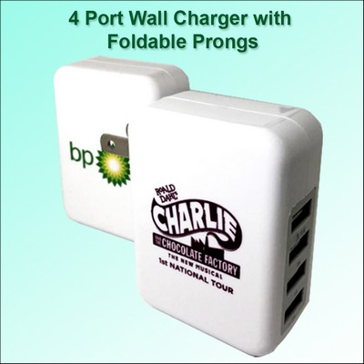 4 Port Wall Charger