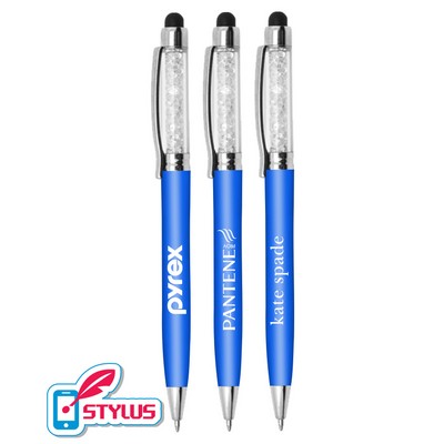 Union Printed - Crystal Impressions - Stylus Twister Pen
