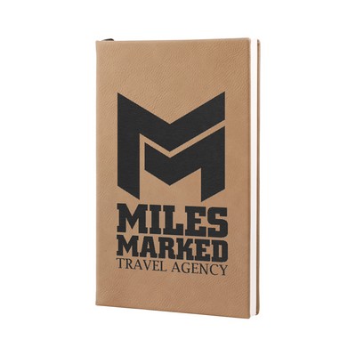 Leatherette Journal (Light Brown)