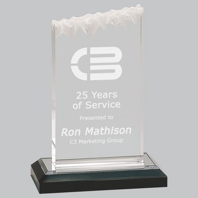 5" x 7" Silver Frosted Impress Acrylic Award