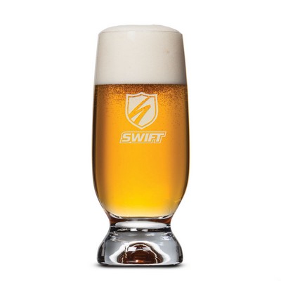 Marland Beer Glass - Deep Etch