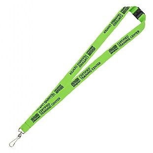 3/4" Polyester Lanyard w/Safety Breakaway