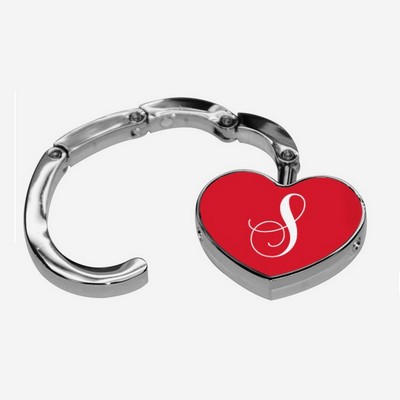 Foldable Heart Bag Purse Hanger