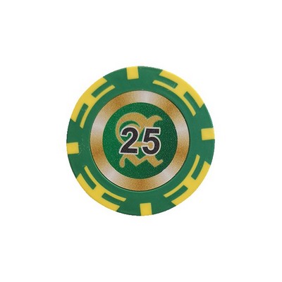 Geometric Poker Chip