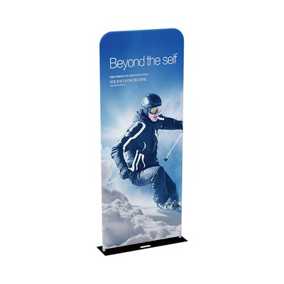 3' Steel Plate Banner Stand Graphic Kit