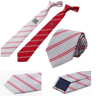 College Polyester Necktie