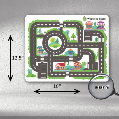 High Resolution Dye-Sublimated Gaming Mat w/Fabric Surface & Heavy Duty Backing (12.5"x10") SLIM