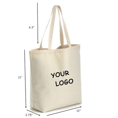 White Cotton Tote Bag