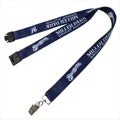 Neck Breakaway Buckle Lanyard 1/2"