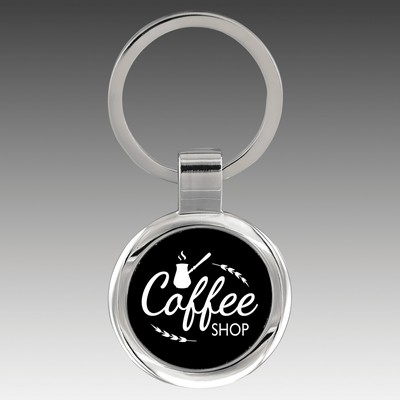 Metal Keychain with Insert