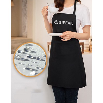 27.5x33.5" No Pocket Unisex Polyester Apron Professional Bib Aprons For Kitchen Crafting BBQ