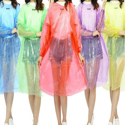 Disposable Poncho Raincoat