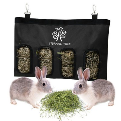 600D Oxford Rabbit Feeding Bag Four Holes