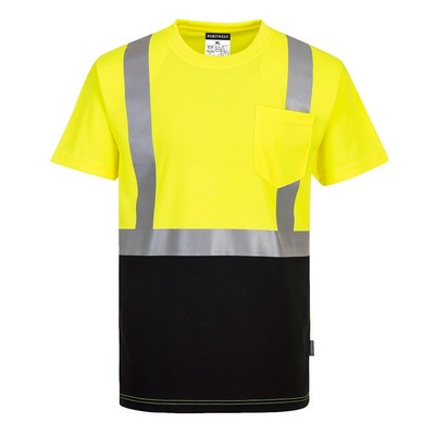 Nashville Hi-Vis Contrast Pocket T-Shirt S/S