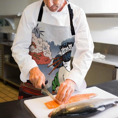 Full Color Long Twill Apron