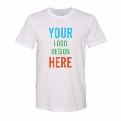 Extra Small and Small PERSONALIZED BELLA + CANVAS UNISEX 3001CVC T-SHIRT