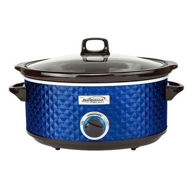 Select® 7 Quart Blue Slow Cooker