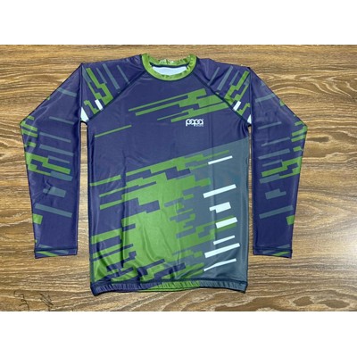 Rash guards fully sublimated fully customized 88% Polyester 12% Spandex - Excellent Quality