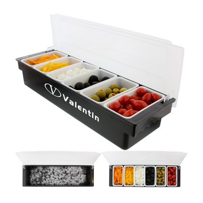 Six Grids Fruit Salad Platter