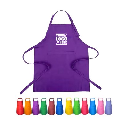 Unisex Chef Kitchen Apron With Adjustable Strap