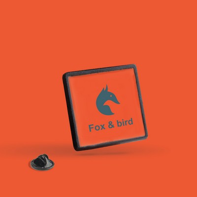 Custom Shape Lapel Pin (1.25")