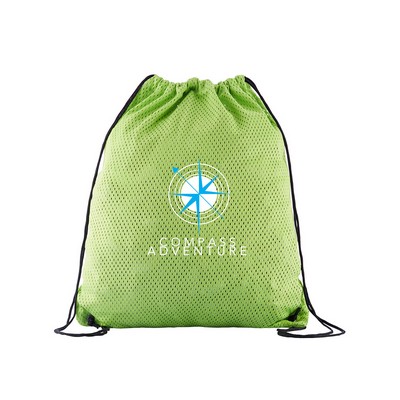 Sports Jersey Mesh Drawstring Bag