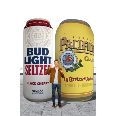 Custom Inflatable 10' Can Set w/ Blower