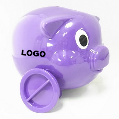 Cartoon Plastic Coin Bank