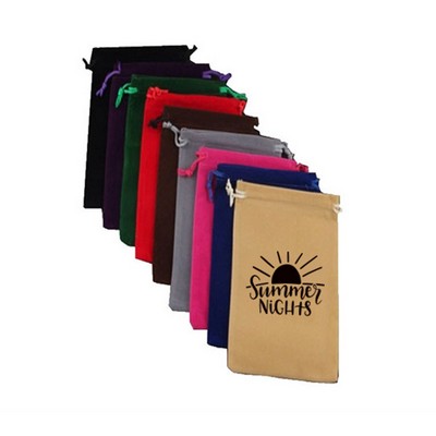 Microfiber Pouch With Drawstring