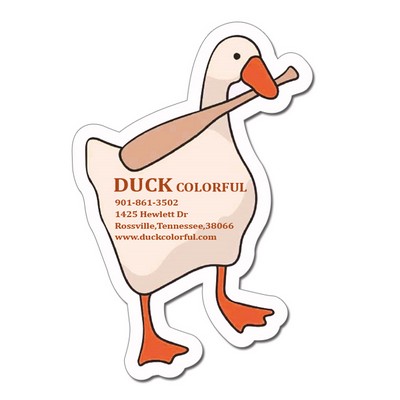 2.43x3.62 Duck Shaped Magnets - 20 Mil