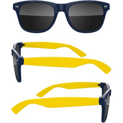 2-Tone Retro Sunglasses