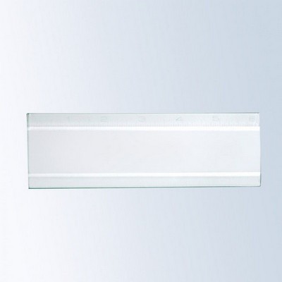 Large Jade Glass Ruler
