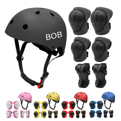 Child Protective Gear Set with Helmet and Guards