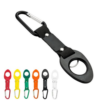 Multifunctional Bottle Holder w/Carabiner Keychain