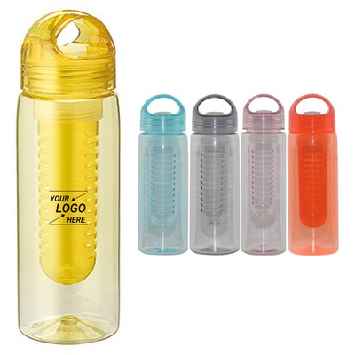 22 Oz. Sports Water Bottle w/Fruit Juicer