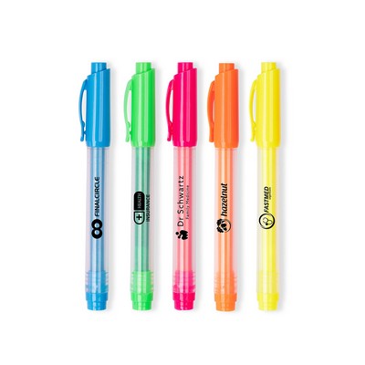 Dri Mark® Neon Clip Cap Translucent Highlighter