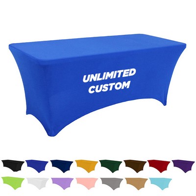 4' Elastic Stretchable Rectangular Table Cover