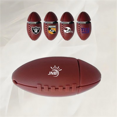 Football-Shaped USB Memory Stick
