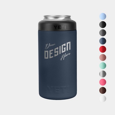 12 Oz Slim YETI® Rambler Stainless Steel FrostGuard Can Cooler