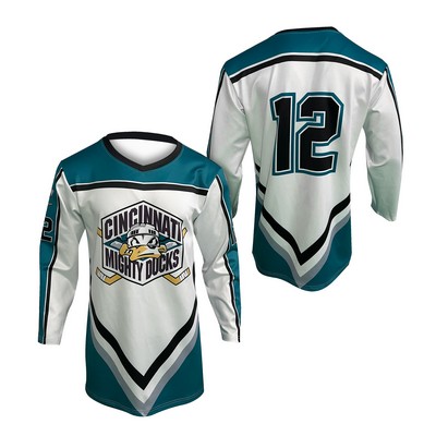 Men's/Youth Hockey Fan V-Neck Polyester Jersey