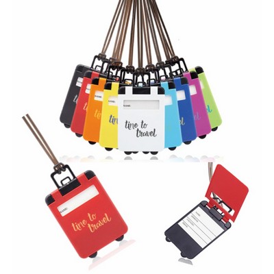 Suitcase Shaped Luggage Tag