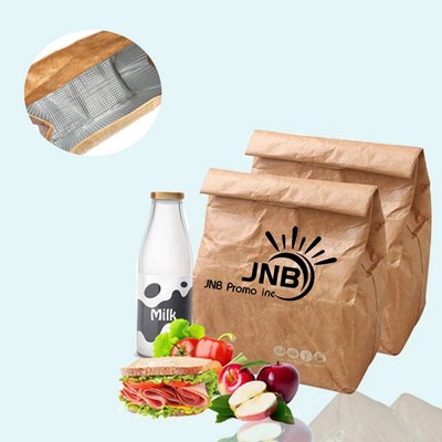 Tyvek Paper Insulated Lunch Bag