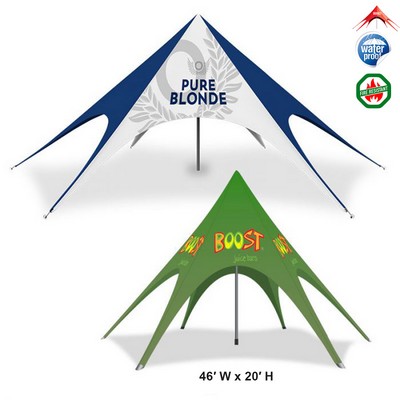 46ftx20' Sky Tent w/ Full Dye Sublimation Printed