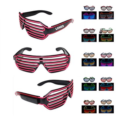 Shutter Neon Party Glasses